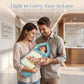 MONIMINI LUXURY DIGITAL PRINT BABY BEDDING SET | COMPLETE NEWBORN SLEEP & CARE COMBO