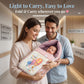 MONIMINI LUXURY DIGITAL PRINT BABY BEDDING SET | COMPLETE NEWBORN SLEEP & CARE COMBO