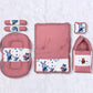 MONIMINI LUXURY DTF PRINT BABY BEDDING SET | COMPLETE NEWBORN SLEEP & CARE COMBO