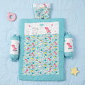 MONI MINI Premium Unique Design Baby Mattress Set With 2 Bolster and 1 Head Pillow