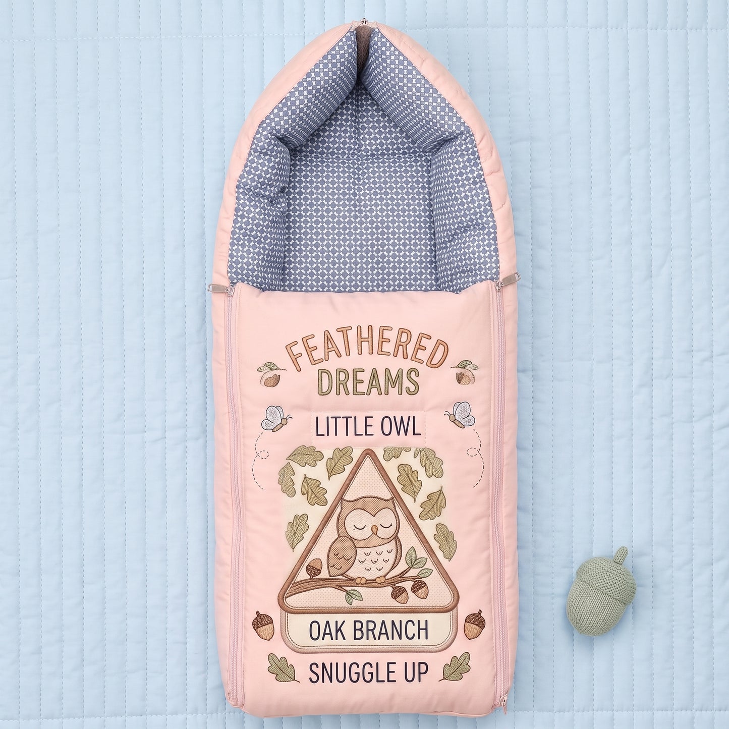 MONIMINI PREMIUM DIGITAL BABY SLEEPING BAG FOR NEWBORNS (0-6 MONTHS)