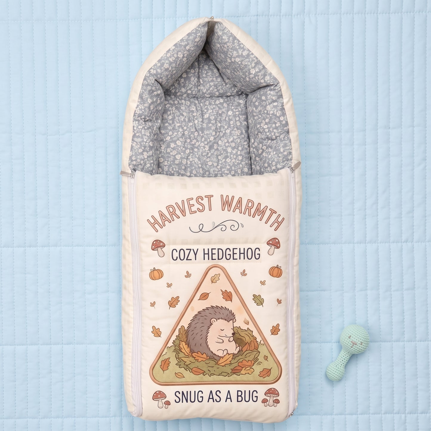MONIMINI PREMIUM DIGITAL BABY SLEEPING BAG FOR NEWBORNS (0-6 MONTHS)