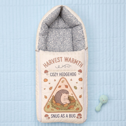 MONIMINI PREMIUM DIGITAL BABY SLEEPING BAG FOR NEWBORNS (0-6 MONTHS)