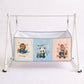 MONIMINI COMPLETE 7 PIECE DIGITAL PRINT BEDDING SET ESSENTIALS COMBO FOR BABY 0-6 MONTHS
