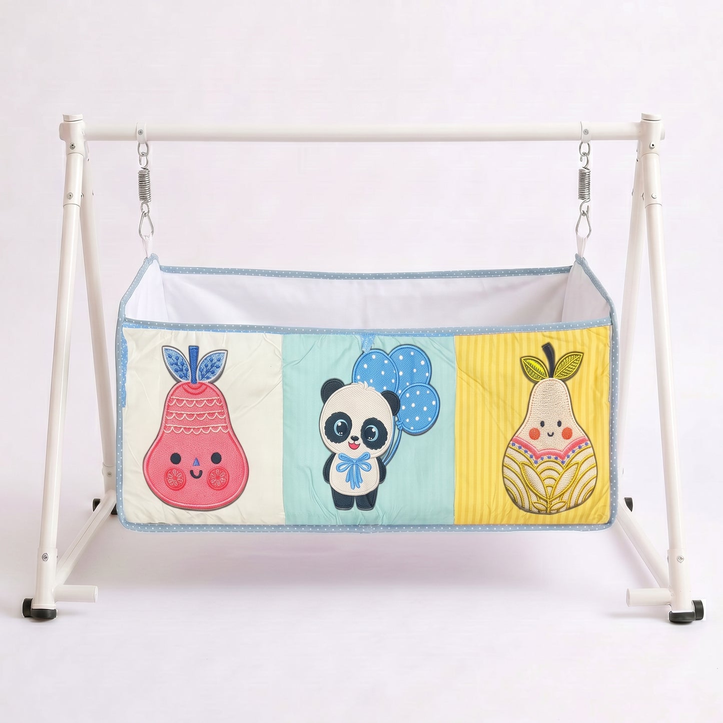 MONIMINI LUXURY DIGITAL PRINT BABY BEDDING COMBO SET FOR NEWBORNS 7-PIECE COTTON BABY CARE ESSENTIALS