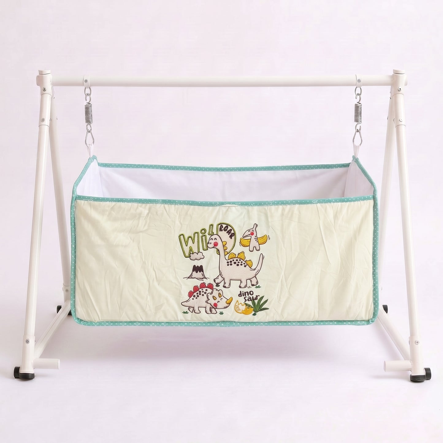 MONIMINI LUXURY DIGITAL PRINT BABY BEDDING COMBO SET FOR NEWBORNS 7-PIECE COTTON BABY CARE ESSENTIALS
