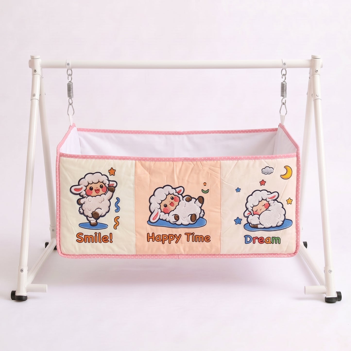MONIMINI COMPLETE 7 PIECE DIGITAL PRINT BEDDING SET ESSENTIALS COMBO FOR BABY 0-6 MONTHS