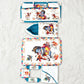 MONIMINI LUXURY DTF PRINT BABY BEDDING COMBO SET FOR NEWBORNS 7-PIECE COTTON BABY CARE ESSENTIALS