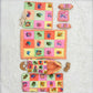 MONIMINI COMPLETE 7 PIECE DIGITAL PRINT BEDDING SET ESSENTIALS COMBO FOR BABY 0-6 MONTHS