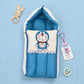 MONIMINI LUXURY BABY SLEEPING BAG | ULTRA SOFT COTTON BABY WRAP FOR NEWBORNS | SAFE, COZY & COMFORTABLE | 0-6 MONTHS