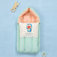 MONIMINI LUXURY BABY SLEEPING BAG | ULTRA SOFT COTTON BABY WRAP FOR NEWBORNS | SAFE, COZY & COMFORTABLE | 0-6 MONTHS
