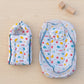 MONIMINI MUSLIN COMBO FOR NEWBORNS | BABY SLEEPING BAG & MOSQUITO NET BED | SOFT COTTON BABY CARE ESSENTIALS
