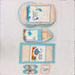 MONIMINI PREMIUM BABY BEDDING SET | DIGITAL PRINT MATTRESS, MOSQUITO NET SLEEPING BAG & BABY ESSENTIALS