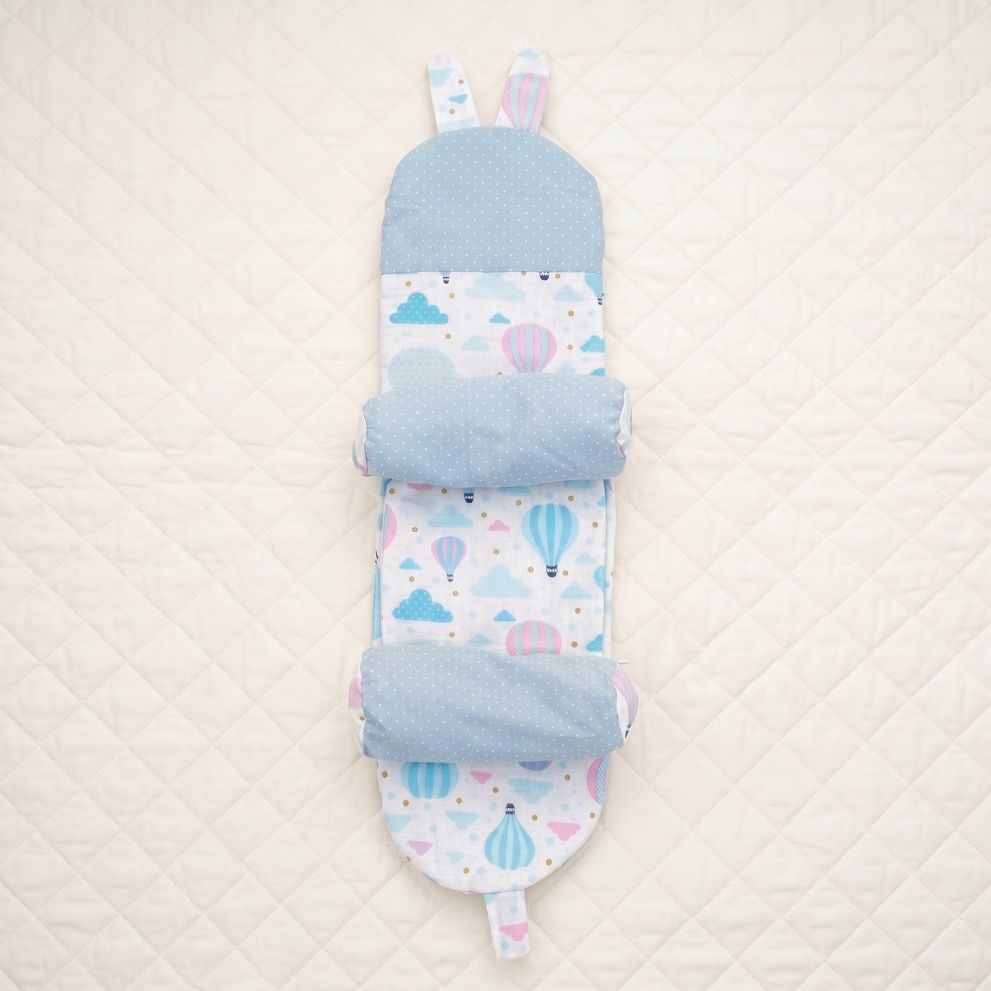 MONIMINI TRADITIONAL MUSTARD RAI PILLOW | BREATHABLE BABY HEAD SUPPORT FOR PEACEFUL SLEEP