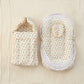 MONIMINI PREMIUM MUSLIN COMBO SET | BABY SLEEPING BAG & MOSQUITO NET MATTRESS FOR NEWBORNS