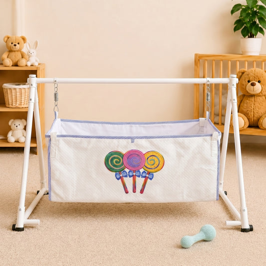 MONIMINI BABY CRADLE COVER ROUND SHAPE | DTF PRINT COTTON CRADLE SHEET | WASHABLE & SKIN FRIENDLY