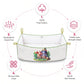 MONIMINI BABY CRADLE COVER ROUND SHAPE | DTF PRINT COTTON CRADLE SHEET | WASHABLE & SKIN FRIENDLY