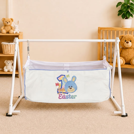 MONIMINI BABY CRADLE COVER ROUND SHAPE | DTF PRINT COTTON CRADLE SHEET | WASHABLE & SKIN FRIENDLY