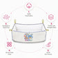 MONIMINI BABY CRADLE COVER ROUND SHAPE | DTF PRINT COTTON CRADLE SHEET | WASHABLE & SKIN FRIENDLY