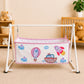 MONIMINI BABY CRADLE PIPE COVER WITH PATCH WORK DESIGN  | SOFT, BREATHABLE & SKIN-FRIENDLY