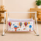 MONIMINI BABY CRADLE COVER ROUND SHAPE | DTF PRINT COTTON CRADLE SHEET | WASHABLE & SKIN FRIENDLY