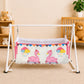 MONIMINI BABY CRADLE PIPE COVER WITH PATCH WORK DESIGN  | SOFT, BREATHABLE & SKIN-FRIENDLY